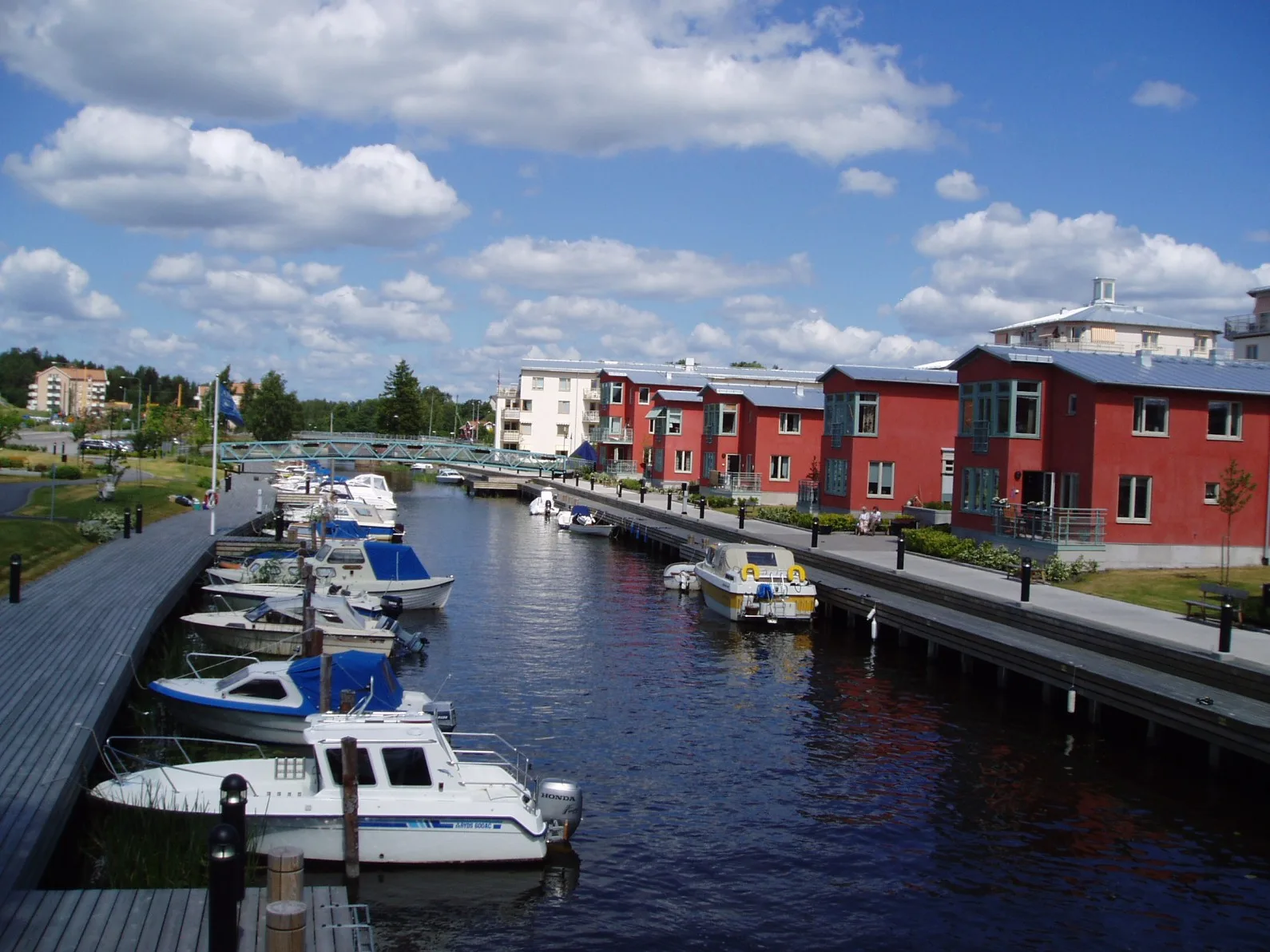 Åkersberga - stadsvy
