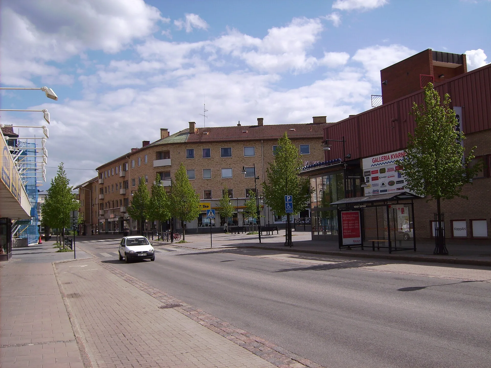 Mjölby - stadsvy